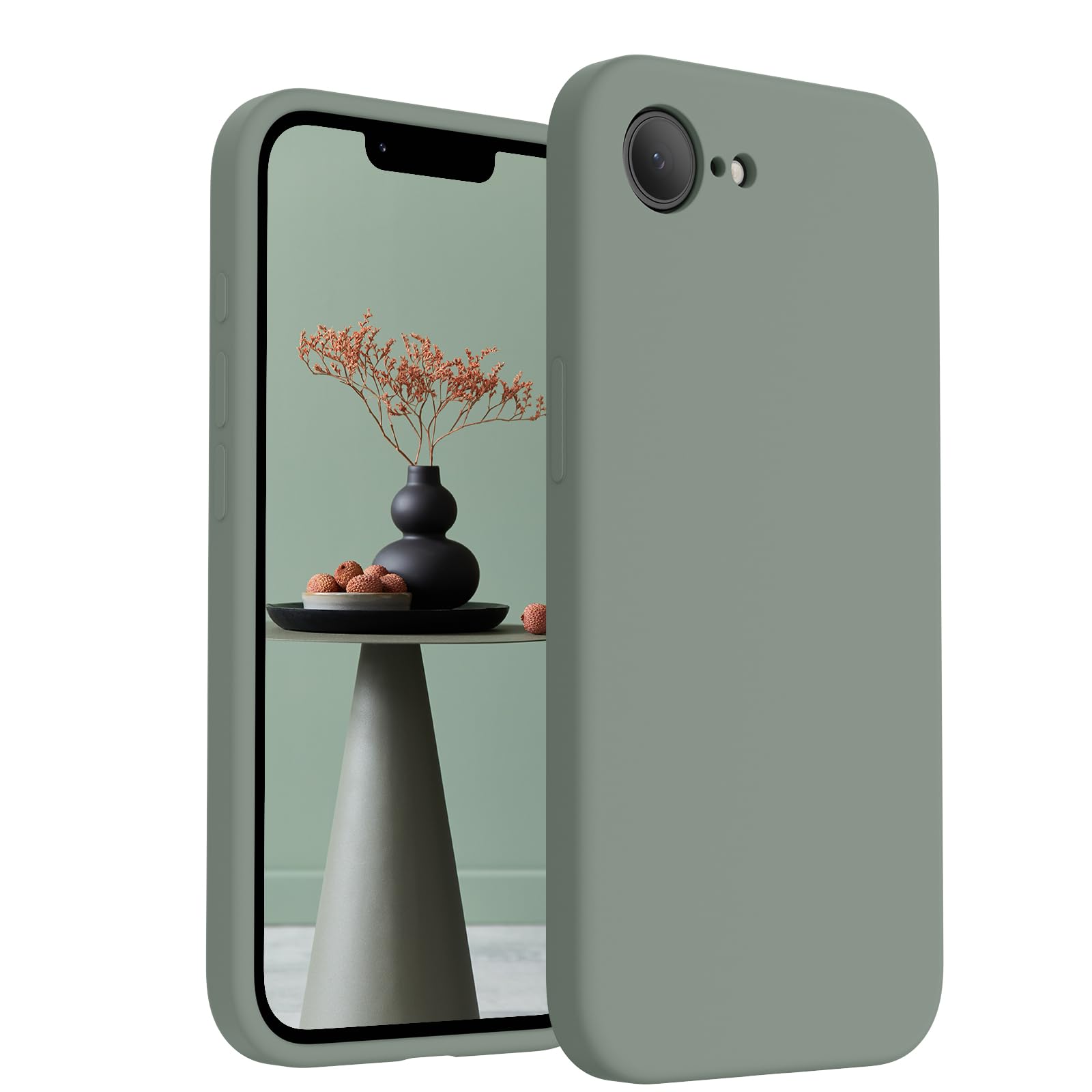 FireNova Magnetic for iPhone 17e Case/iPhone 16e Case,Calke Green