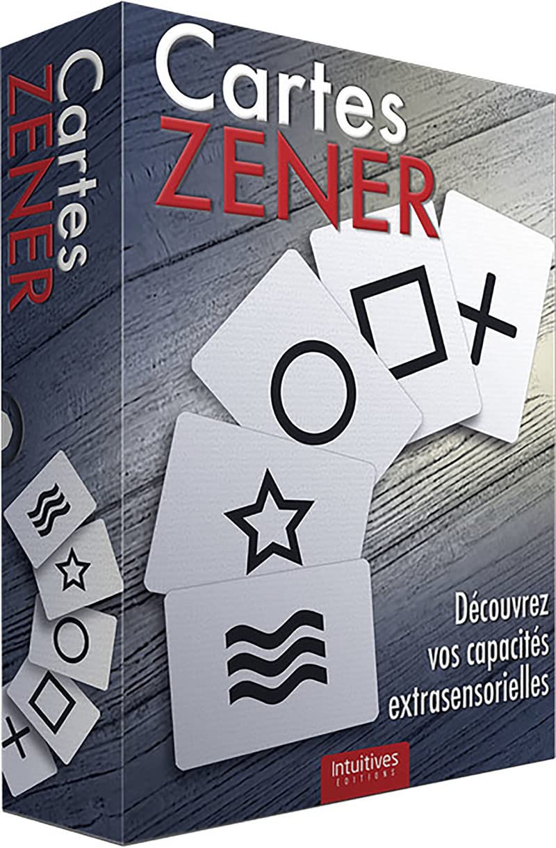 Coffret Cartes Zener: Découvrez vos capacités extrasensorielles
