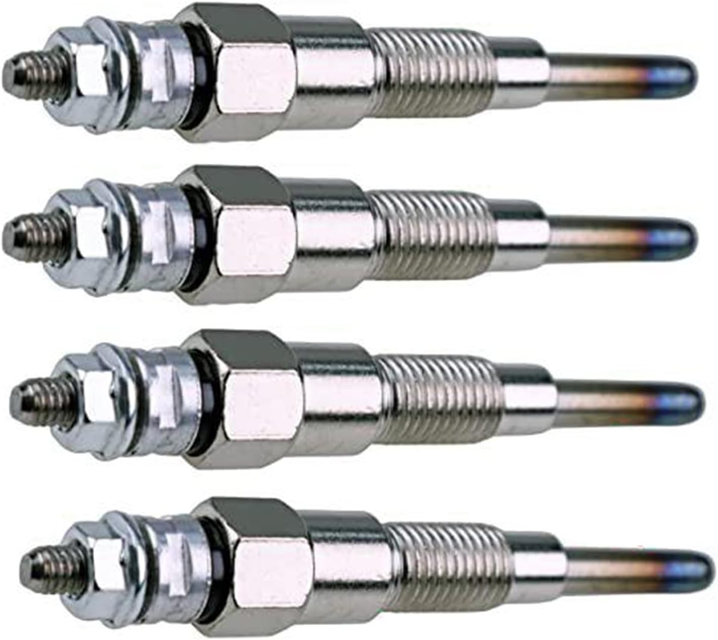 4PCS V3300 Glow Plug Heater 80MM For Kubota V3300 V3600 V3800 Engine 16415-65512 1641565512