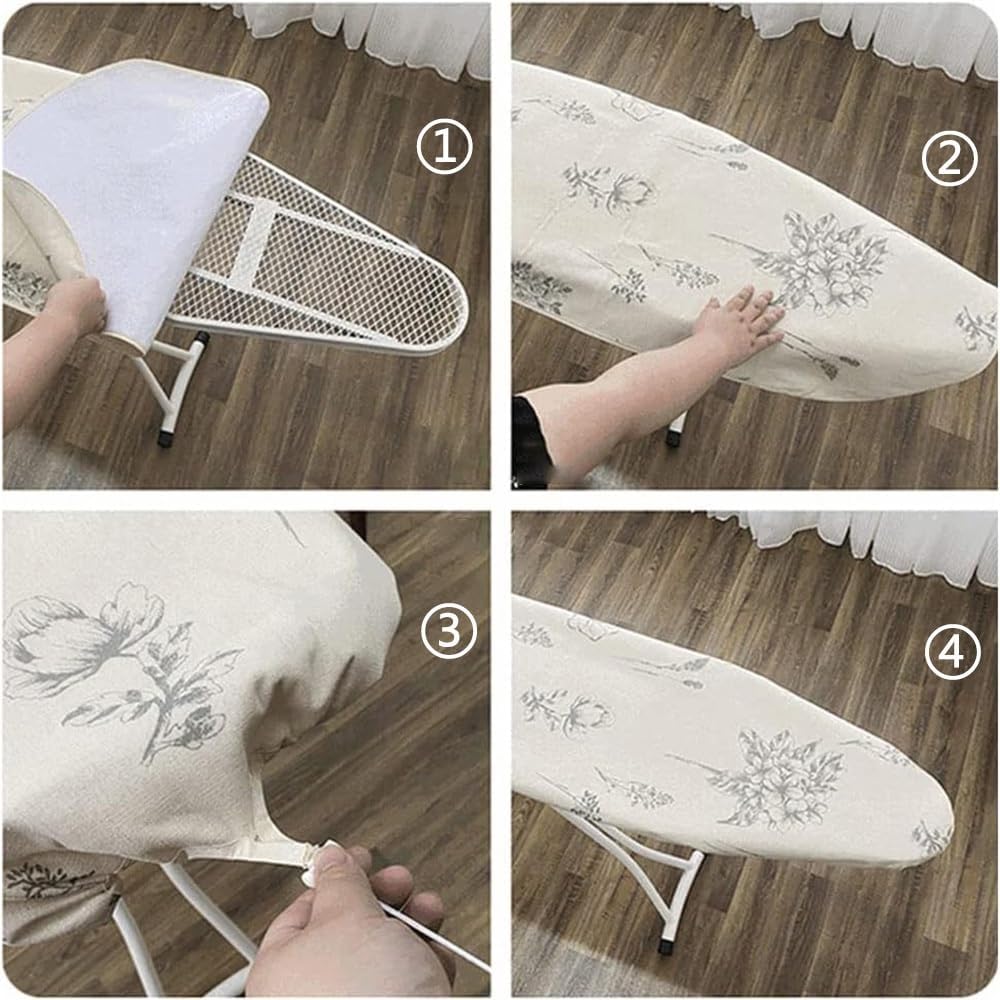 Ironing Board, Ironing Pad Covers 36x12in 39x13in 43x13in 48x15in Ironing Board Cover and Pad