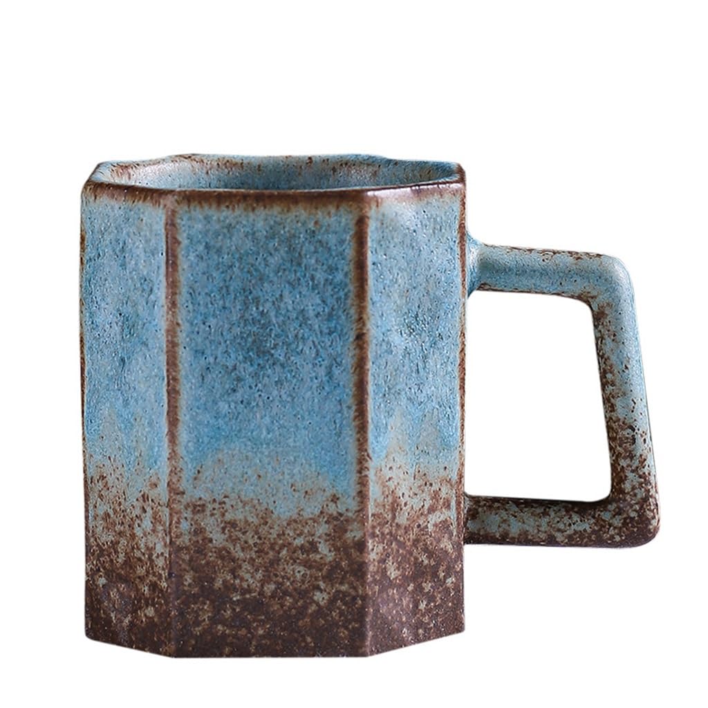 Tasse en céramique rétro grande capacité 500ml et mugs à café au style vintage