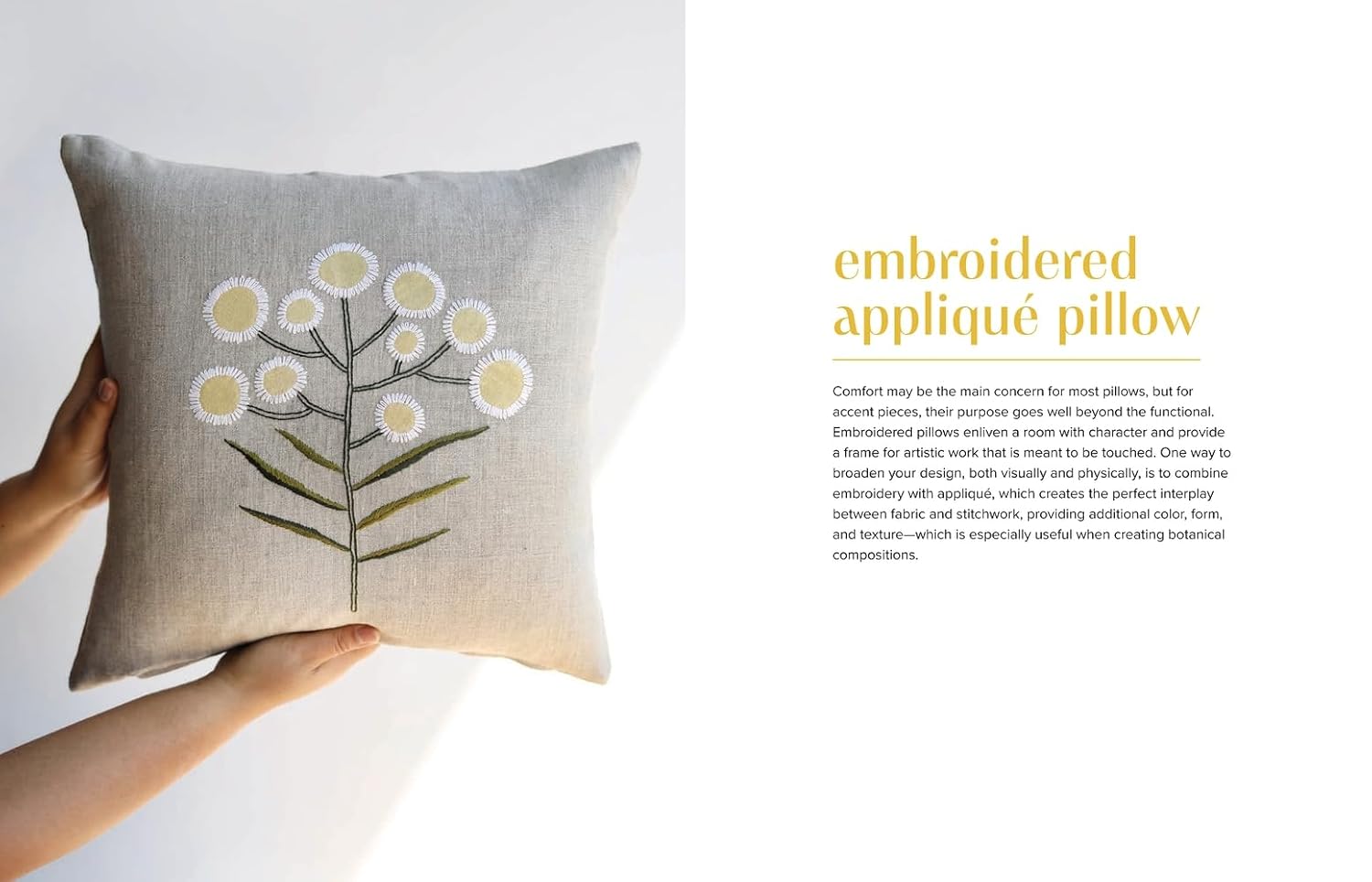 Botanical Embroidery: A Garden of Plant and Flower Designs to Stitch