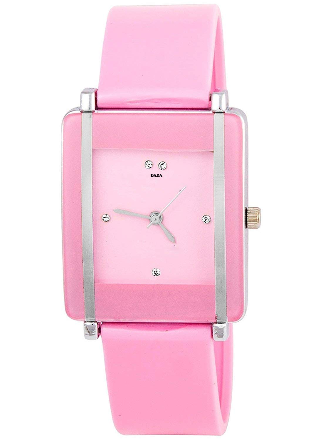 HORCHIS Pink Leather Latest Analogue Watches for Women (B08BG3W9DS) Amazon Price History, Amazon Price Tracker