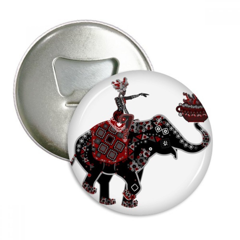 Décapsuleur aimant éléphant totem chine minorité badge bouton 3 pcs