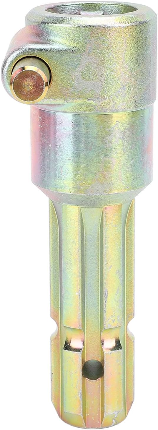PTO Extender Adapter Upgraded 1-3/8in 6 Spline Female to 1-3/8in 6 Spline Male Quick Connect for Tractor PTO Shaft Extension with Durable Metal Construction