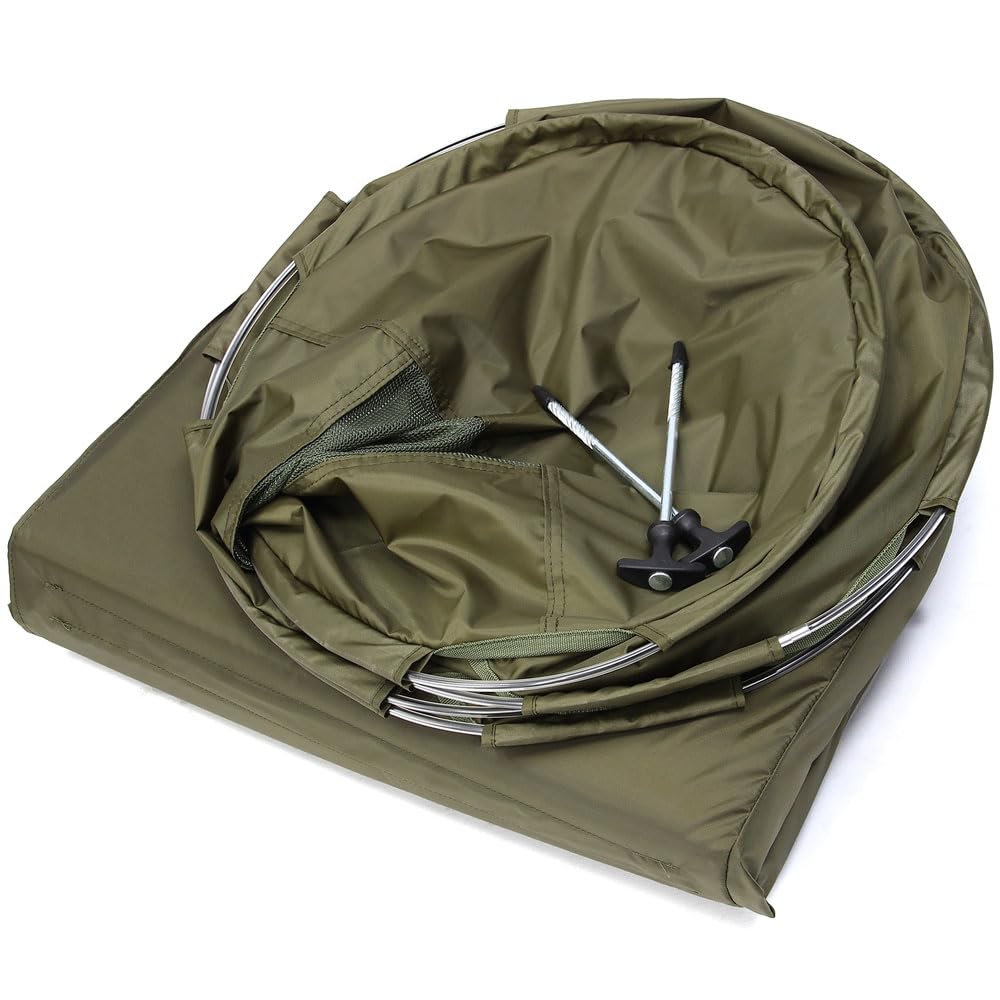 G8DS Abhakmatte | Carp Cradle XXL | Karpfen Matte | Faltbar mit Tragetasche | XPR Pop-Up Abhakmatte Angeln Unhooking Mat