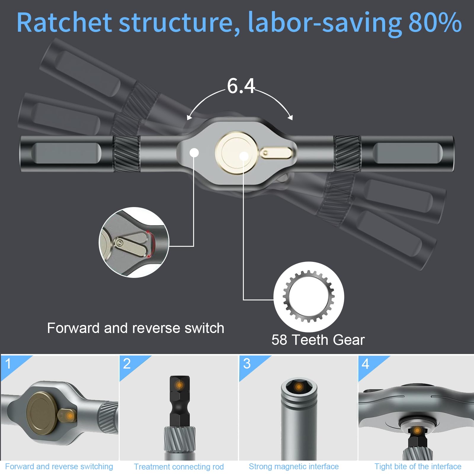 24-in-1 Ratchet Screwdriver Set - Multi Tool Kit -3