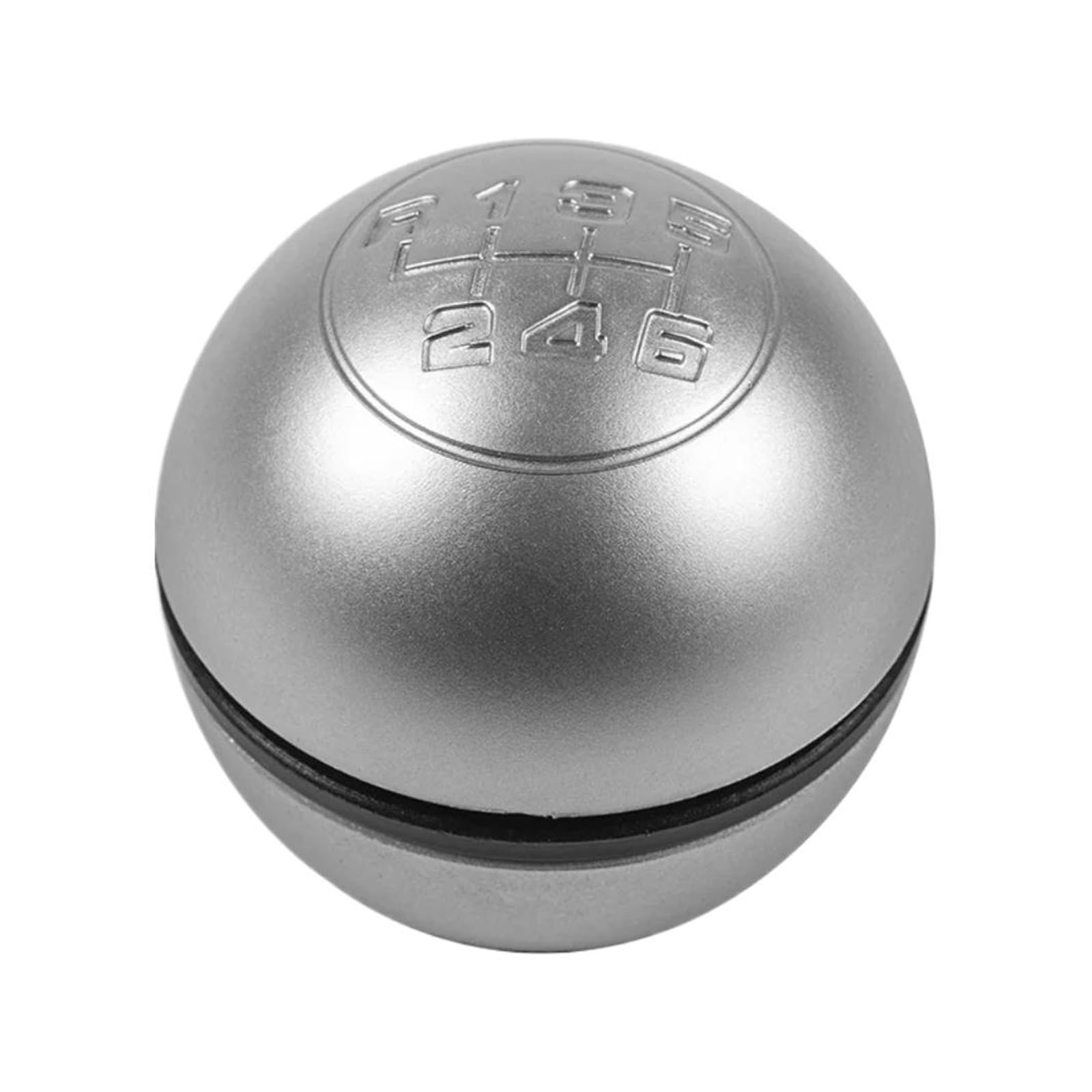 Jsyalmslw 6 Speed Silver Performance Gear Stick Knob For Alfa For Romeo For Giulietta 2010-2018