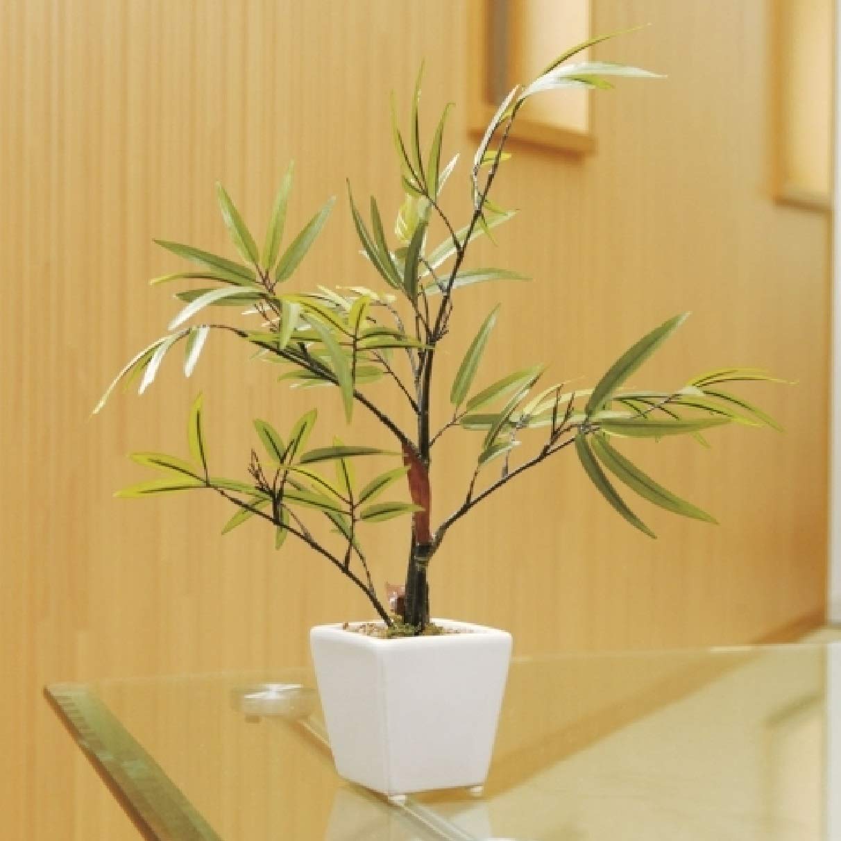 ☆日本製☆フェイクグリーン 黒竹&南天1.6 高さ1.6m 光の楽園 光触媒 光の楽園 黒竹&南天1.6m【インテリア フェイクグリーン 人工