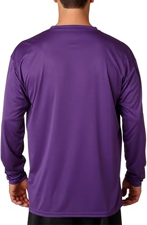 A4 Adult Cooling Performance Long-Sleeve T-Shirt, Forest, X-Large