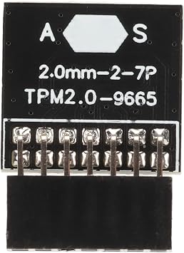 Yunseity TPM2.0 Module, 14 Pin TPM Module Motherboard, TPM2.0 Security Module with Standalone Encryption Processor for for Module