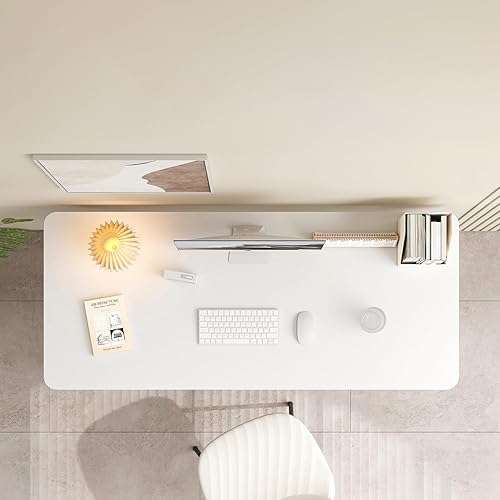 Miniatura 3 de Escritorio plegable pequeño para computadora de 31.5 pulgadas, no requiere montaje, mesa plegable pequeña, escritorio compacto que ahorra espacio