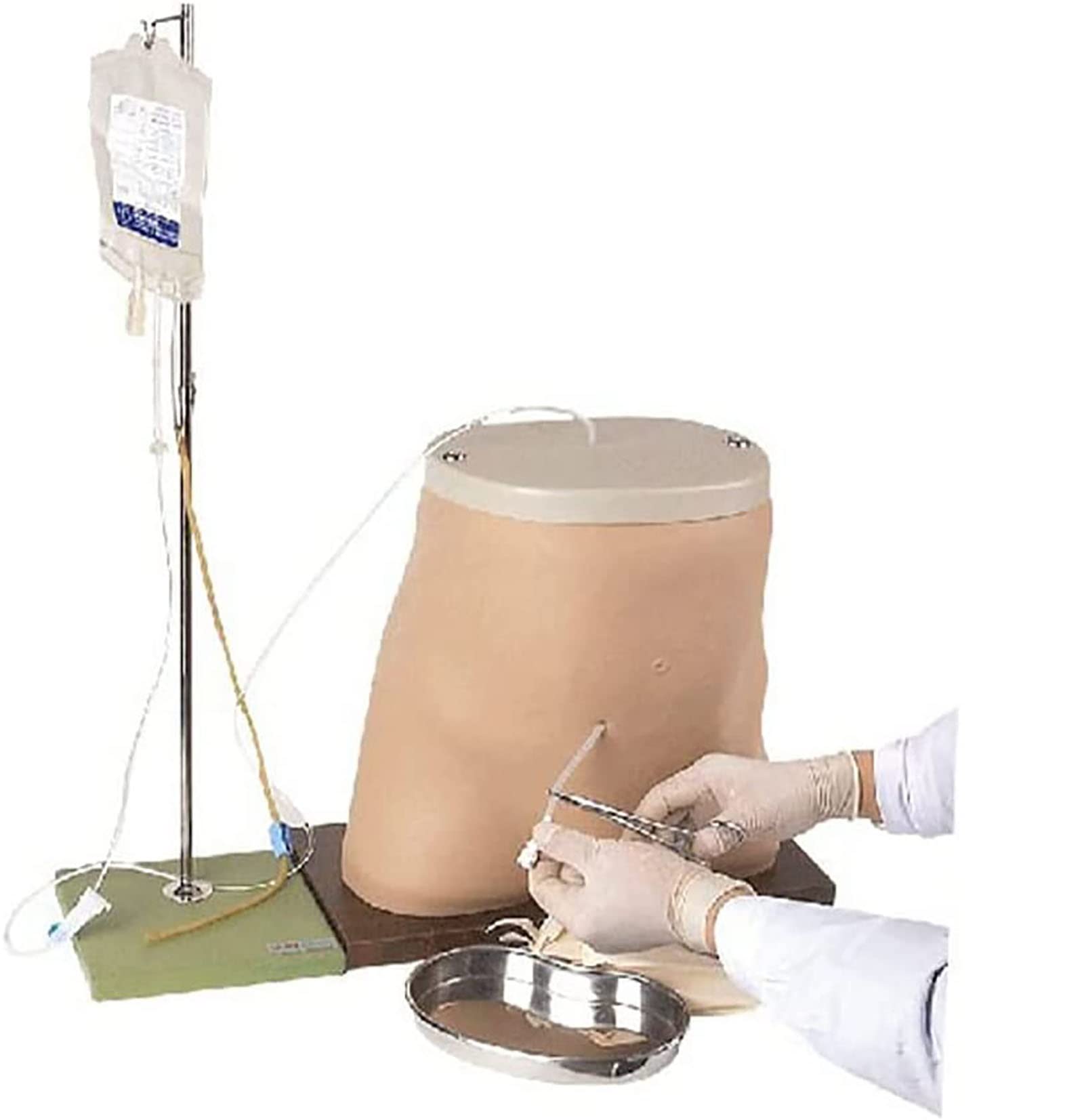 Ludzki model dializy otrzewnowej 55 * 45 * 38Cm Symulator dializy otrzewnowej Model anatomiczny Manekin Brzuch Anatomiczny model opieki nad człowiekiem Edukacja w medycynie