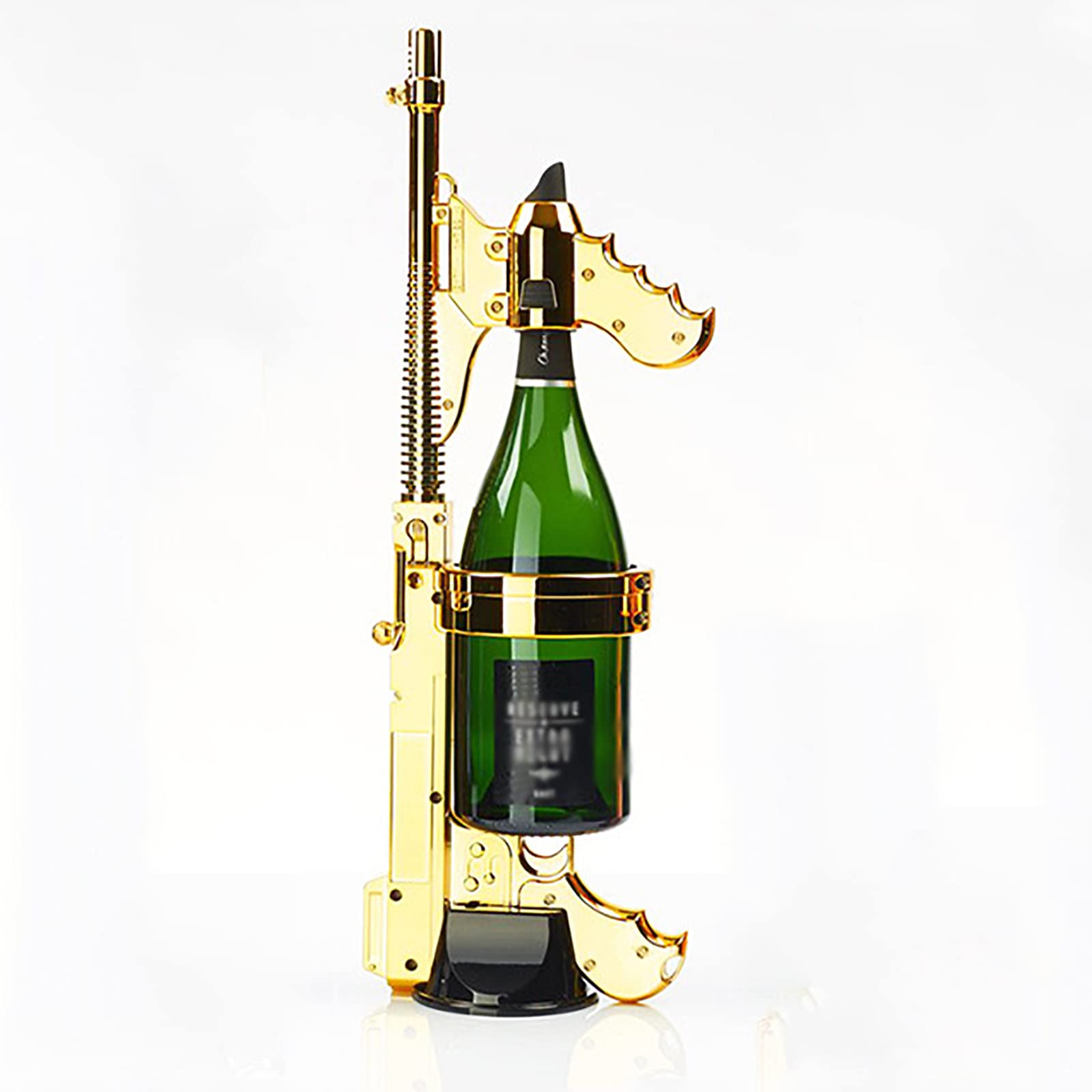 Pistola Per Champagne E Birra - Regolabile, Per Feste, Compleanni, Matrimoni (Oro) - Foto 2