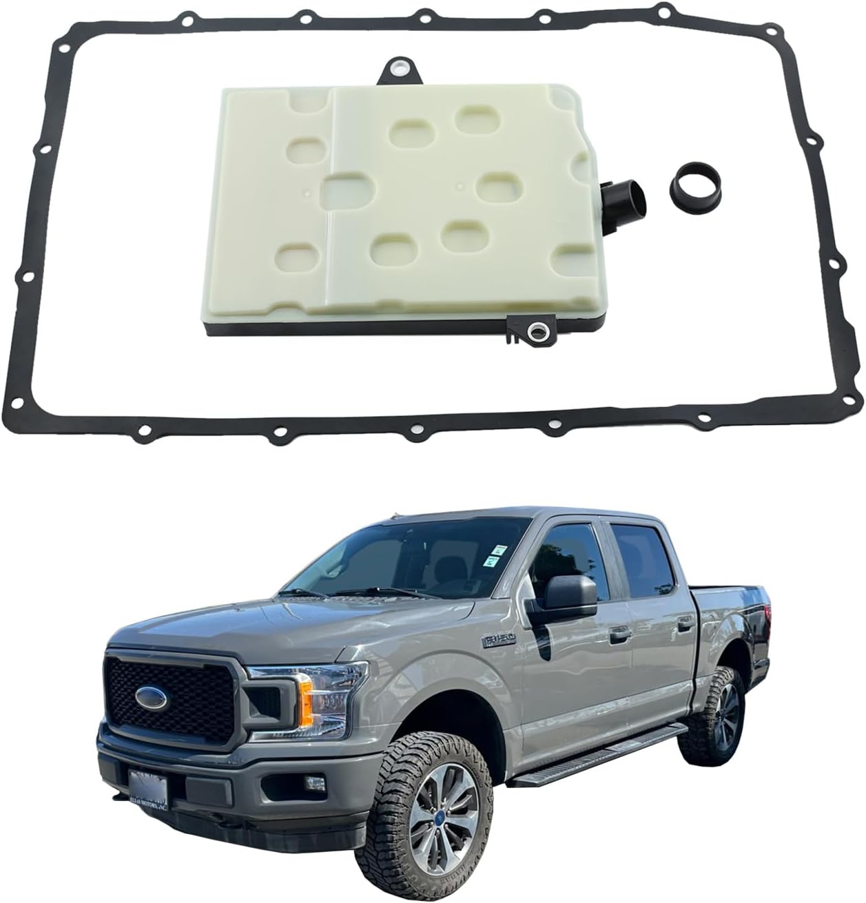 10R80 Ten Speed Transmission Filter Kit For Ford Mustang Expedition Explorer F150 Ranger Transit 150 250 350 and Lincoln Navigator Aviator Replaces FT202 HL3Z7A098A HL3P7G186CA L1MZ7A098A