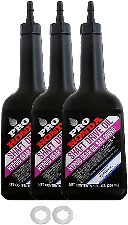 Tusk Drivetrain Oil Change Kit with Pro Honda Oil For HONDA TRX 500 4x4 FOREMAN 2014-2019