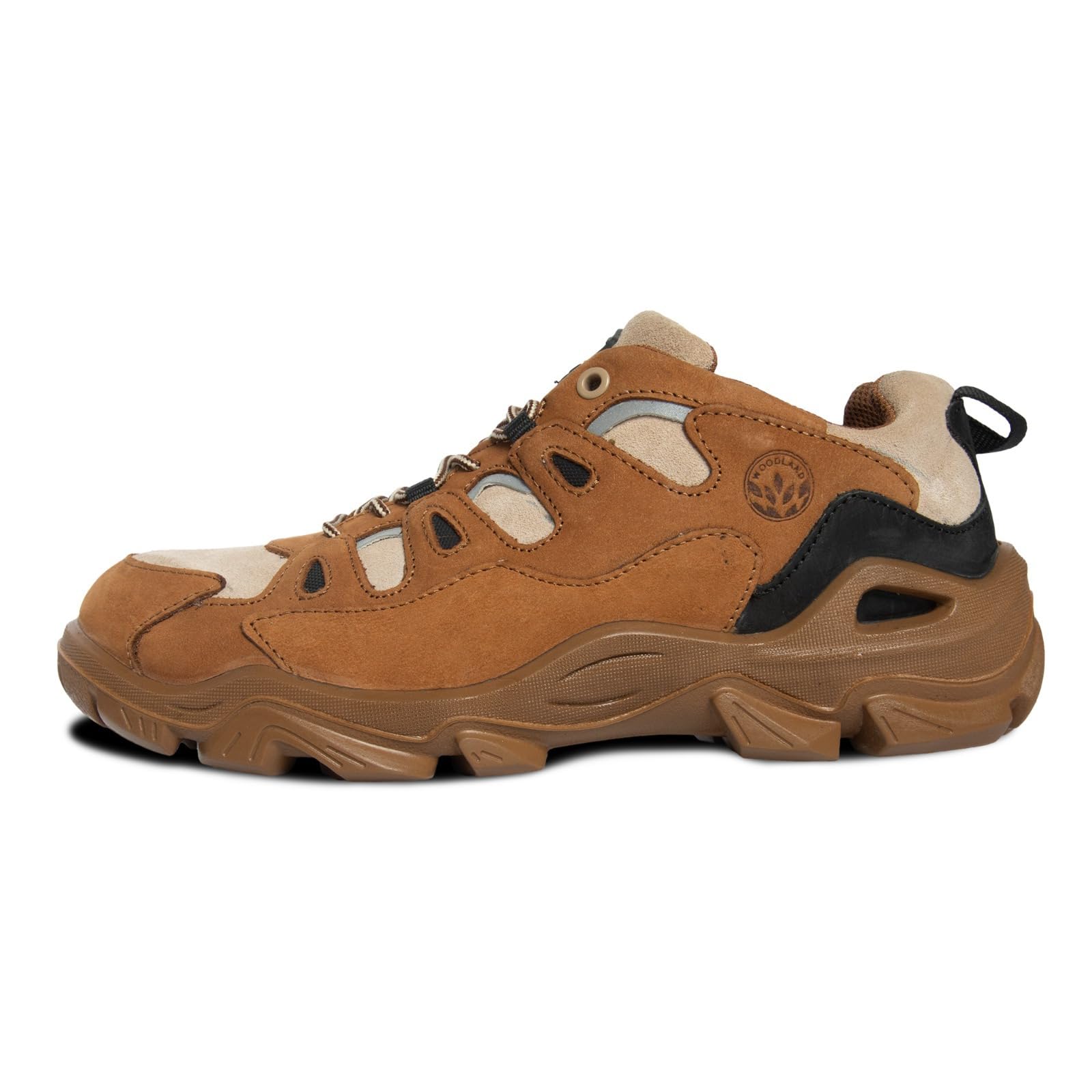woodland Men Casual Camel Lace-Up Shoes-picture-21
