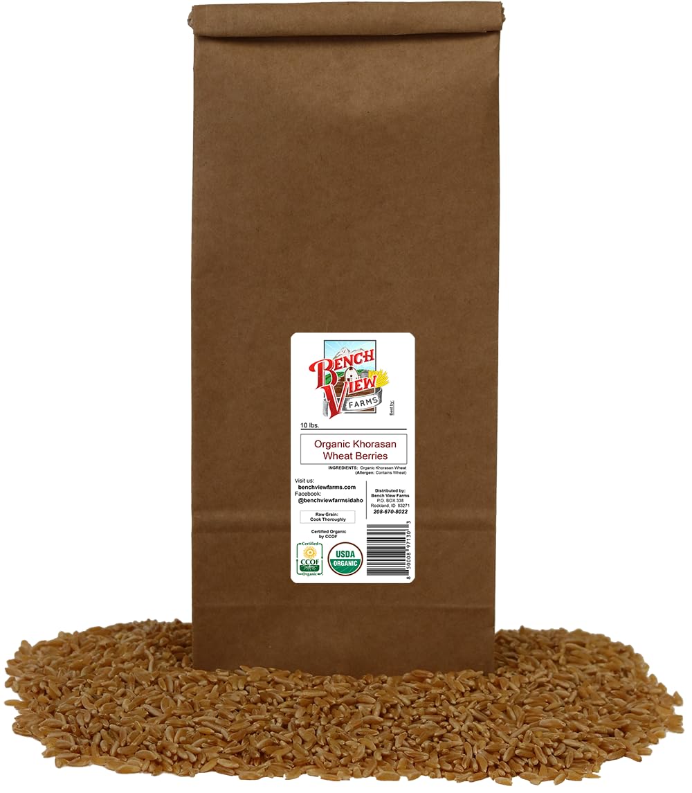 Organic Khorasan Wheat Berries - 10lbs