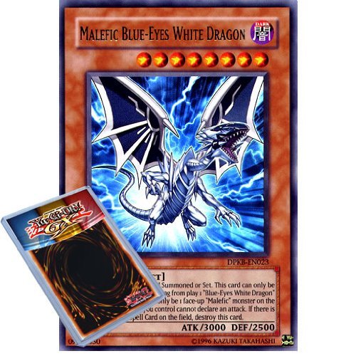 Amazon.com: YuGiOh : DPKB-EN023 1st Ed Malefic Blue-Eyes White