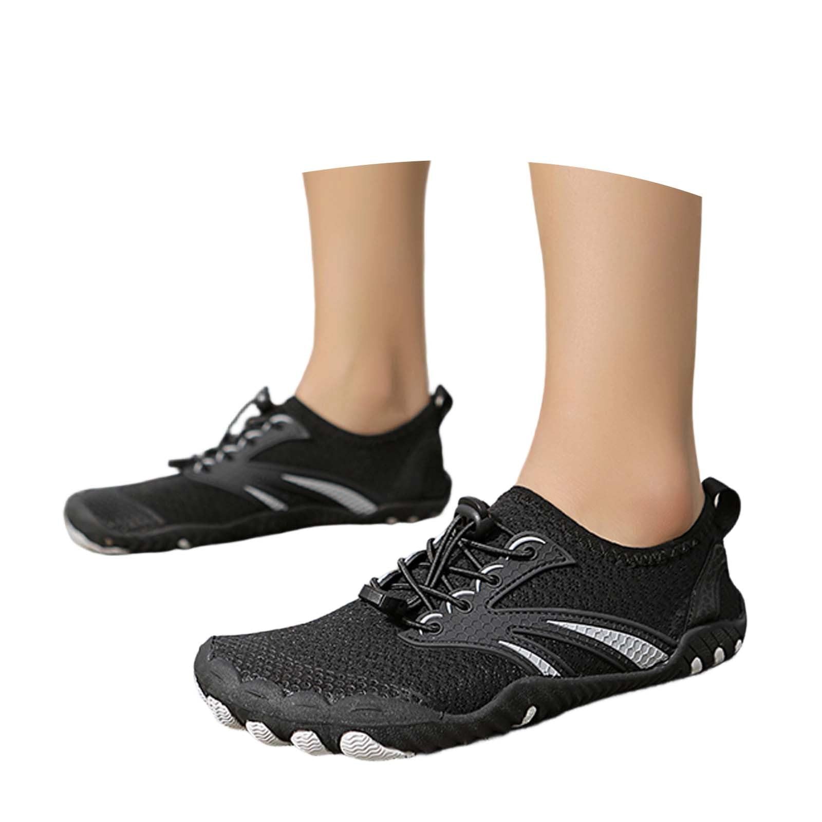 Scarpe da Scoglio Mare per Uomo Scarpette Donna Trasparenti Fiume Bambina Spiaggia Sandali Acqua Scarpetta Scogli Sassi Immersione Ciabatte di Gomma Il Scarpine Calcio