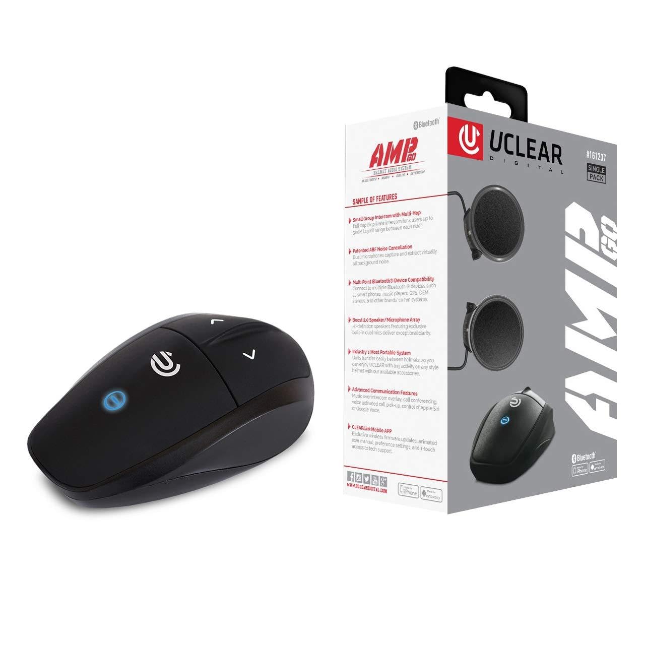 INTERFONO CASCO MOTO SCOOTER BLUETOOTH UCLEAR AMP GO4 INTERPHONE