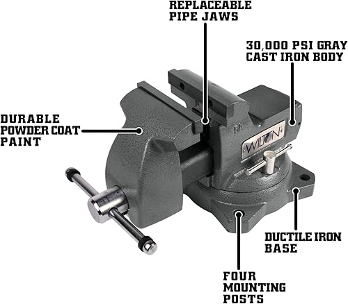 Miniatura 2 de Wilton 21400 No. 745 torno de banco mecánico