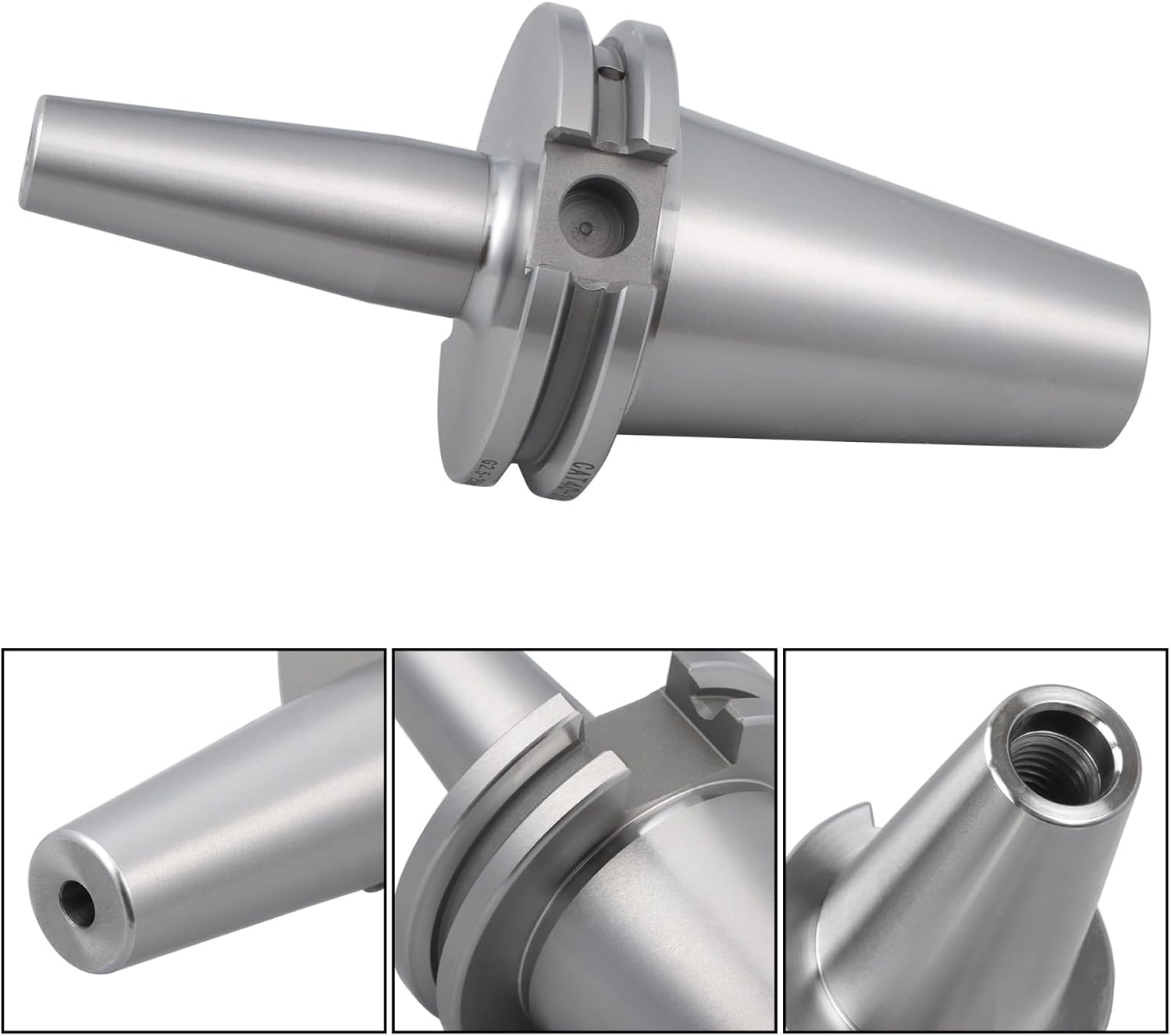 findmall CAT40 End Mill Holder, 3/16 Inch Shank Diameter Taper Slim Shrink, G2.5/25000RPM Balance, for Milling, Drilling