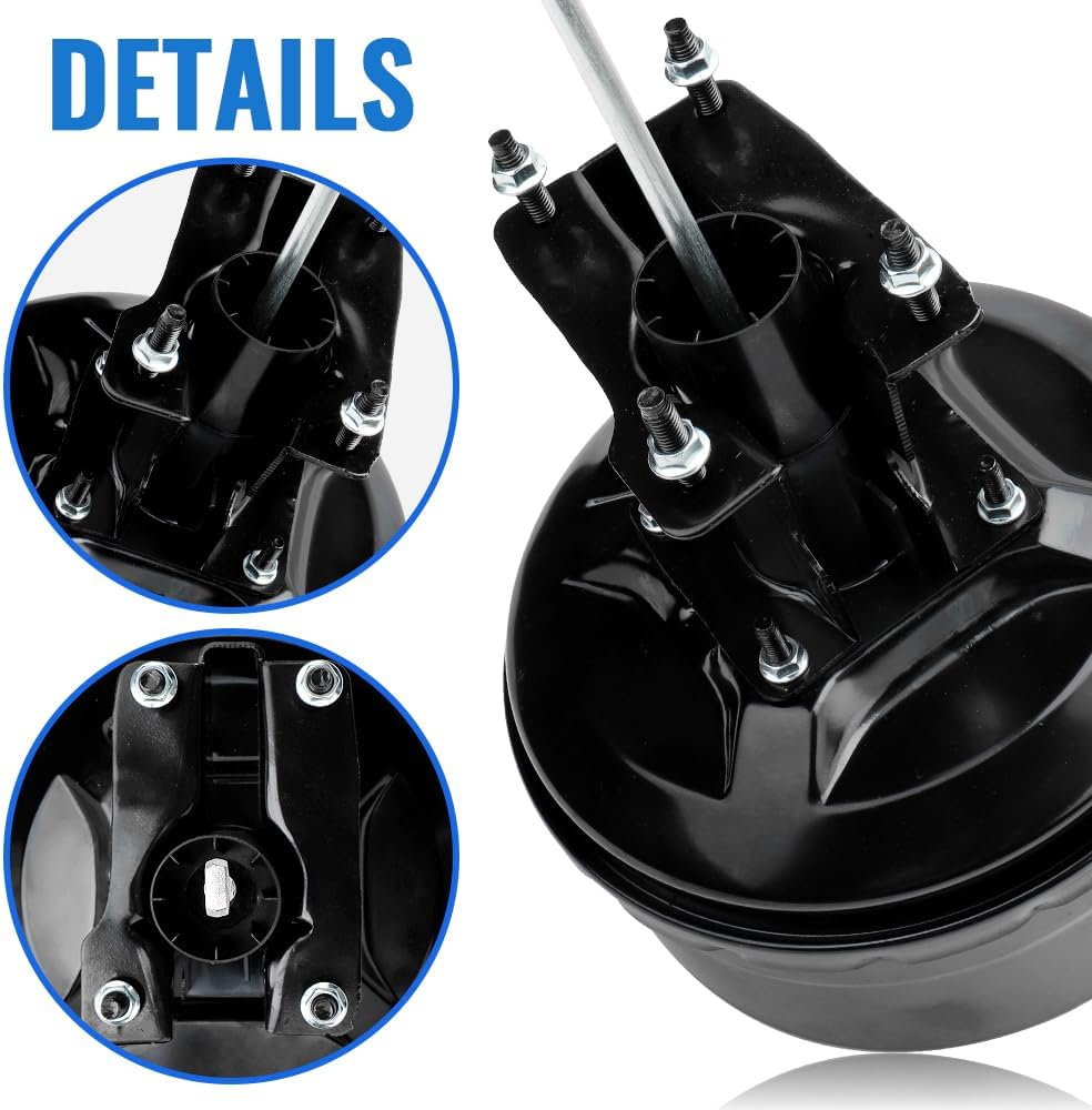 HARUMA 54-74421 Vacuum Power Brake Booster Compatible with Dodge Ram 1500/2500/3500/4000 Pickup 1998-1999, Ram 4000 1999, Ramcharger 1999, Replace 5003326AA, 4882866, 4882867, 5474421, 14PB4386