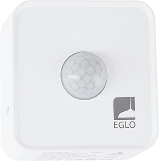 EGLO connect.z Smart-Home Bewegungsmelder, ZigBee, batteriebetrieben, App-Steuerung, Sensor connect.z Leuchten aus Kunststoff in Weiß, IP44