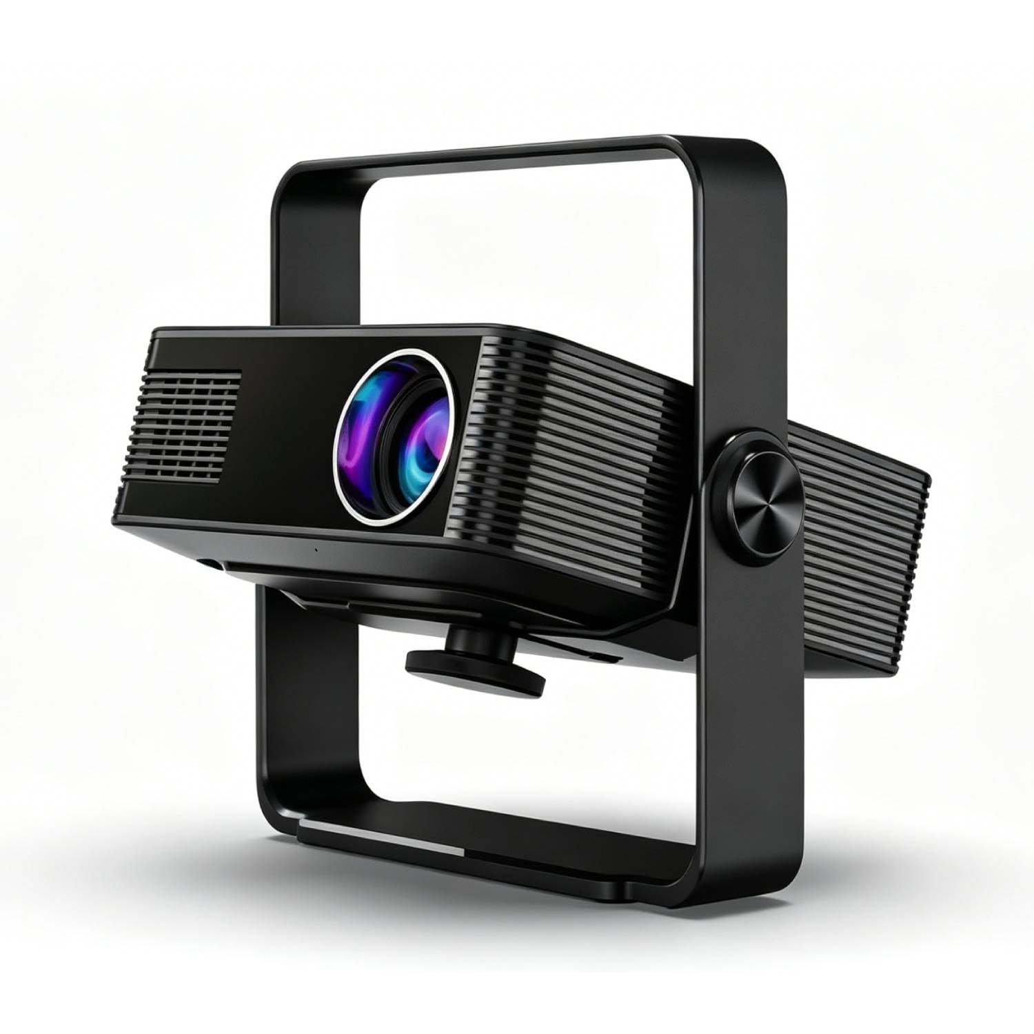 Portable 4K WiFi Projector with Remote, Native 1080P Resolution, 120-Inch Screen, Wireless 5.2 for Home Theater, Gaming, Office