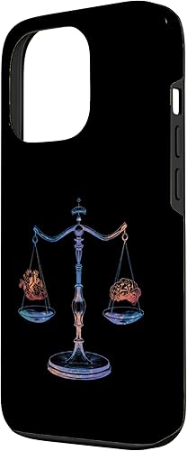 Miniatura 2 de Funda para iPhone 13 Pro Scale con corazón y cerebro