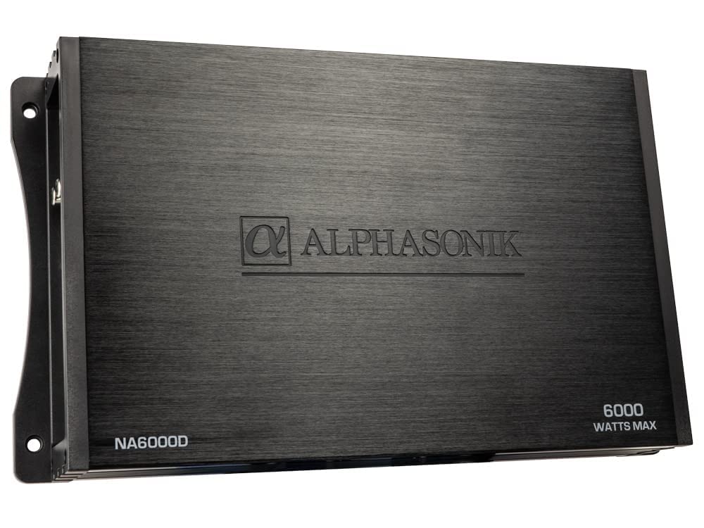 Buy Alphasonik NA6000D Neuron Series 6000 Watts Max Monoblock Car Amp