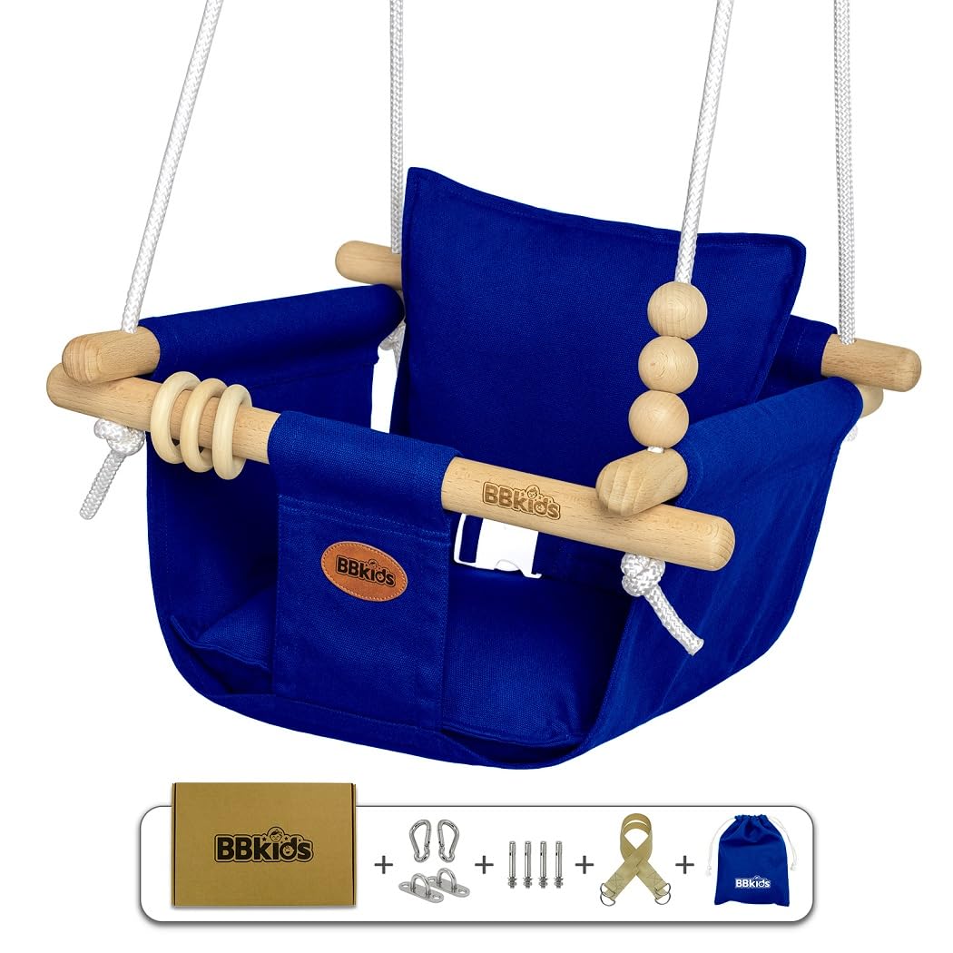Wooden Swing Baby Swing To Hang From Tree BBKIDSIndoor Baby Swing