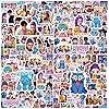 300 Pack Kpop Demon Hunters Stickers, Aesthetic Cute Demon Slayer Vinyl Waterproof Stickers for Journal, Laptop, Phone, DIY Decoration for K-Pop Fans