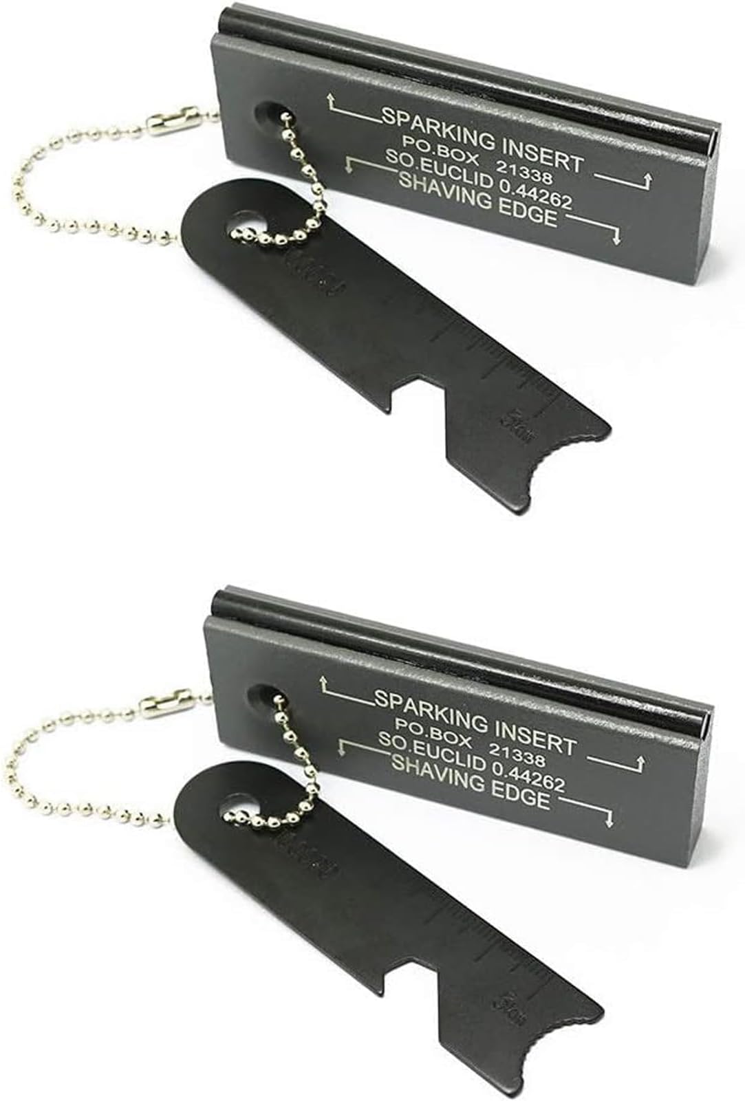 KASTWAVE Fire Starter Survival Kit, with Waterproof Magnesium Matches, Durable Ferro Flint Block and Striker for Camping, Hiking, Hunting, Reliable Outdoor Survival Gear