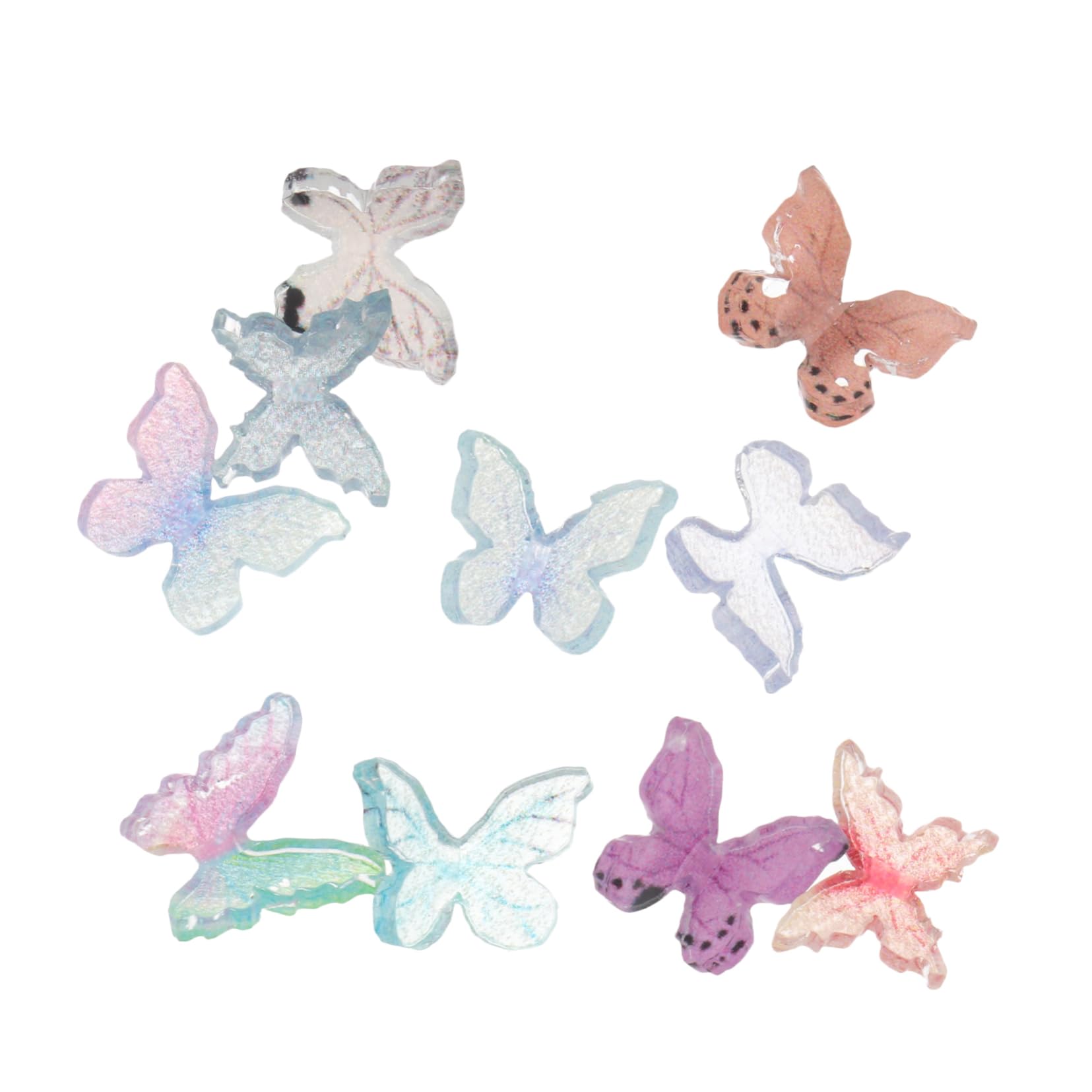 OATIPHO 40 Piezas Decoración de Uñas Forma de de Accesorios de Manicura Diy Mezclados para Uñas y Creativas