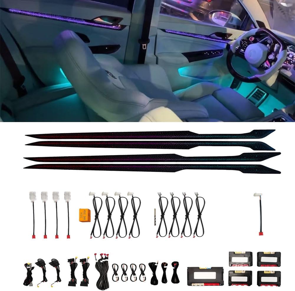 256 Color For 2021-2025 Golf Gradient Ambient Lighting Atmosphere Light