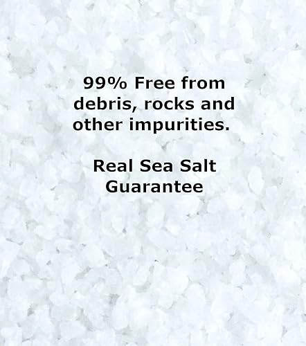 Miniatura 6 de Sal marina real caribeña premium para molinillo de recarga de 24 onzas, certificado Kosher, sal de roca para molinillo, sal marina limpia, sal