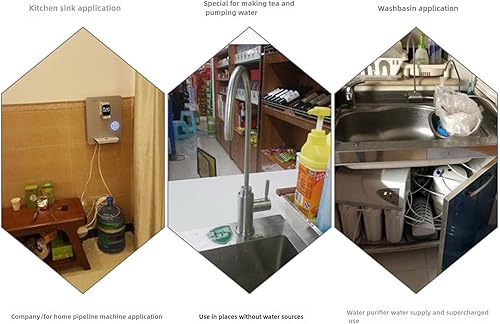 Miniatura 6 de FAMKIT Sistema de bomba de dispensador de agua embotellada, bomba de agua embotellada de una sola entrada dispensadora de agua eléctrica de flujo de