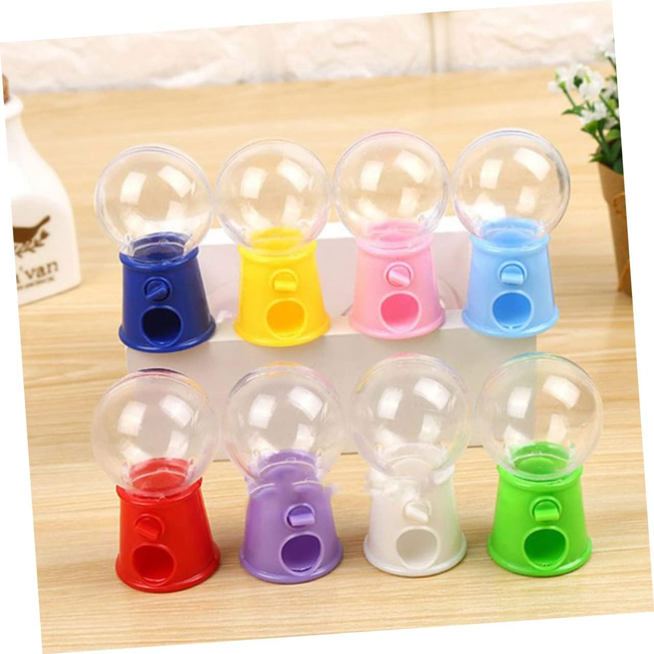 24pcs Mini Gumballs Machine Candy Dispenser Toys for Boy Girl Fun Gumball Catcher Enhances Visual and Coordination for image 4