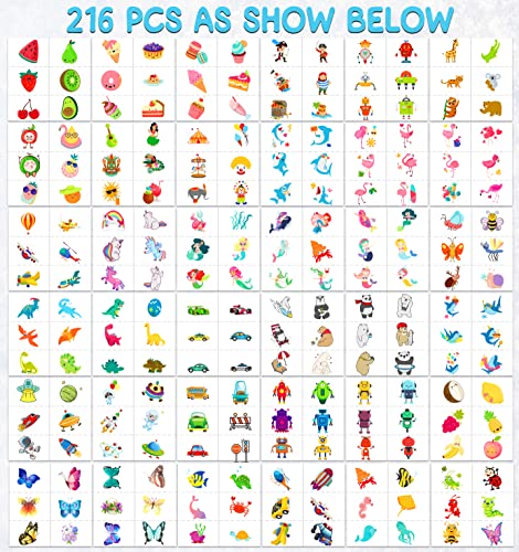 Kids Toys For Girls Boys,Arts And Crafts Party Favors For Kids,Temporary Tattoo Kids Festival Accessories Birthday Christmas Stocking Stuffers Gifts For Age 3 4 5 6 7 8 9 10 11 12 Year Old Girls Boys #TOP1