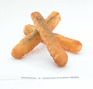 McCain Golden Crisp Fryersaver Battered Zucchini Stick - Appetizer, 2 Pound -- 6 per case.