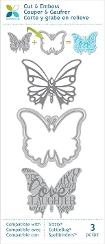 Momenta Cut and Emboss Die, Butterfly