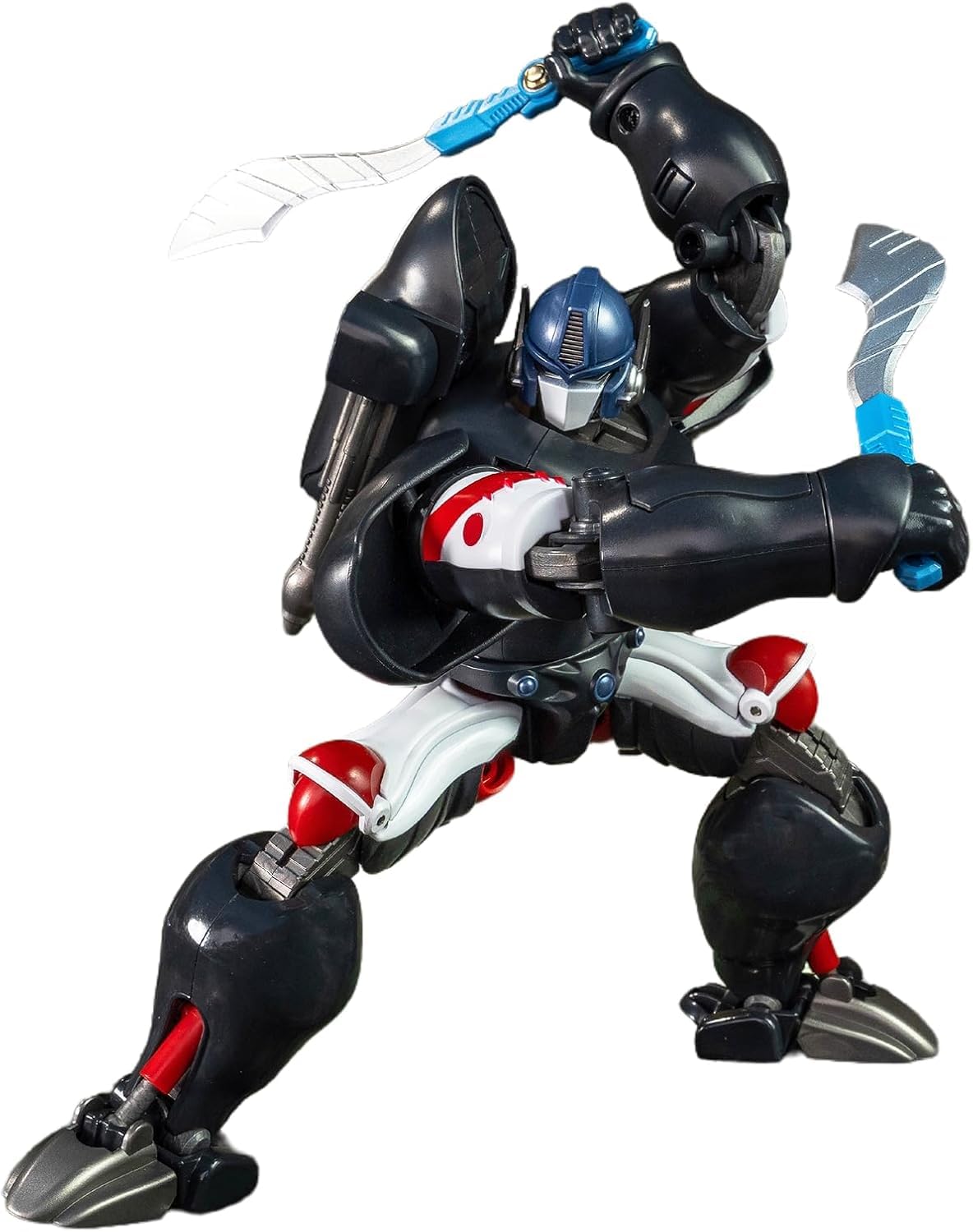 YOLOPARK Transformers Beast Wars Optimus Primal - Figura de acción | 18 cm (7,08 pulgadas) de alta articulación con exclusivas cimitares; regalo ideal para coleccionistas
