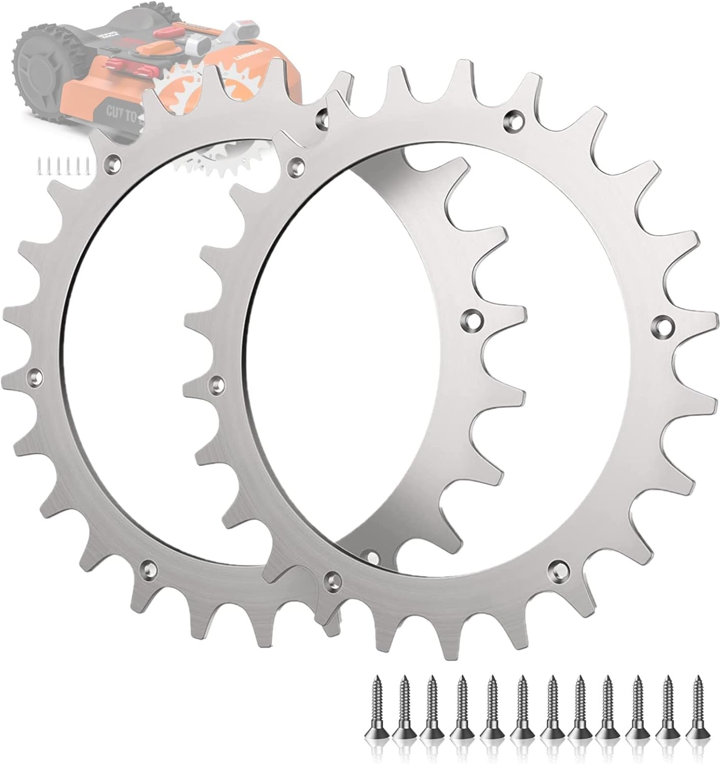 Dxyue TLWH-02 Crampons Antidérapants Pour Robot De Tonte