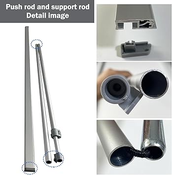 NANYANG NEW & SPECIAL DELUXE Retractable Banner Stand with Widened Base (36 (W) x 65~90(H))