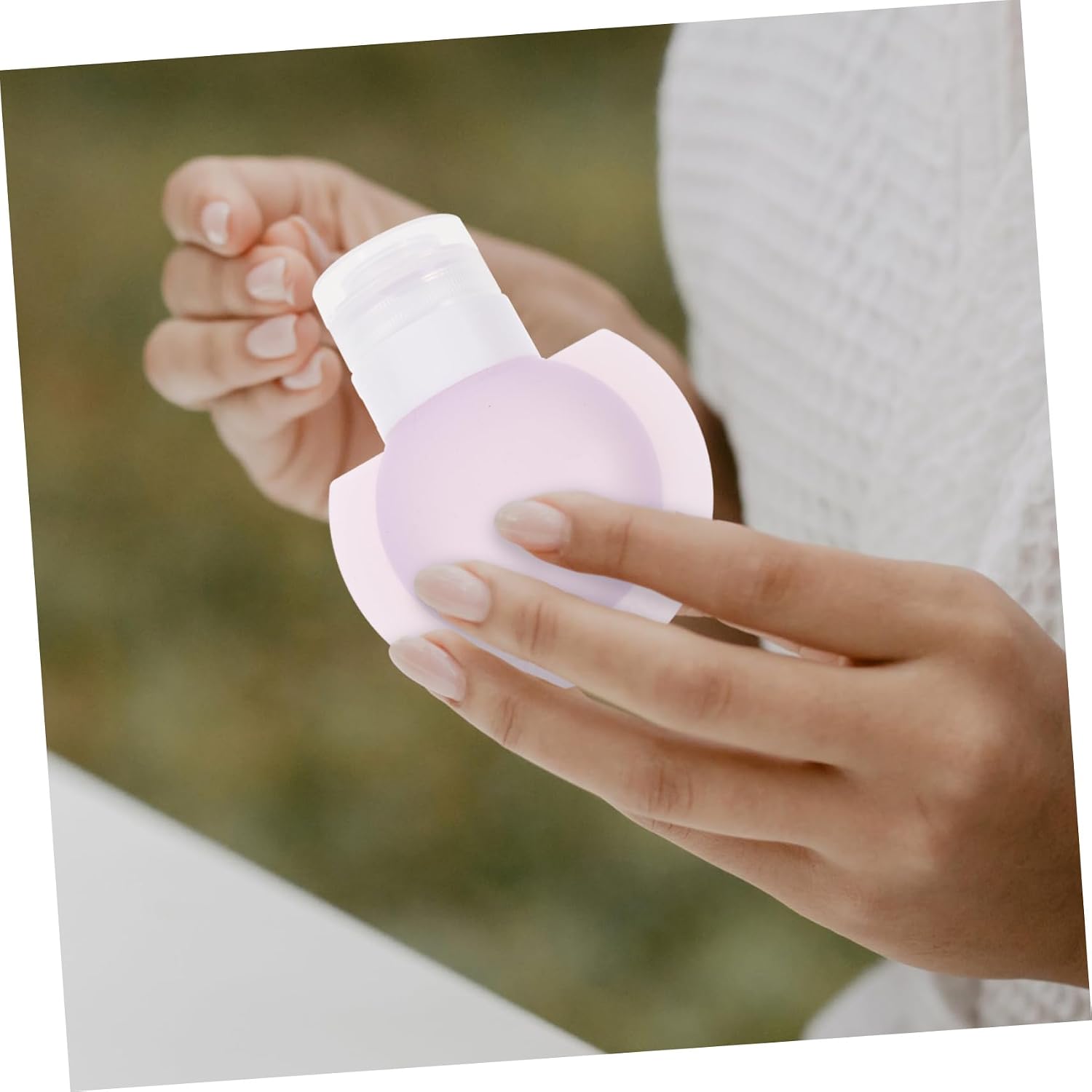 Mikinona 3pcs Travel Bottle Set Squeeze Bottles Hand Soap Travel Bottles Hand Shampoo Container Toiletry Bottles Toiletries Containers Small Pp