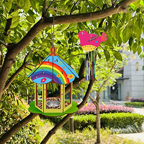 Bambini Casetta Uccelli Costruire Kit 2 Casetta