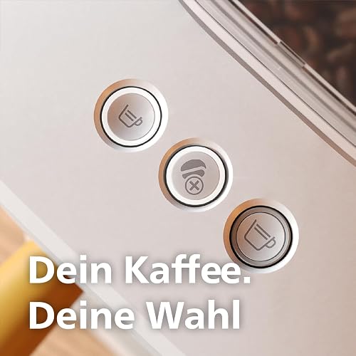 Philips Baristina Machine à expresso, Mouture, tassage et infusion automatiques, 16 bars, Expresso, Lungo, Format compact, Blanc naturel avec porte-filtre blanc, Machine à café avec broyeur BAR305/00 - 8