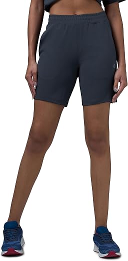 TECHNOSPORT Women's Regular Fit Sports Shorts with Elasto Plus for Running &amp; Gym